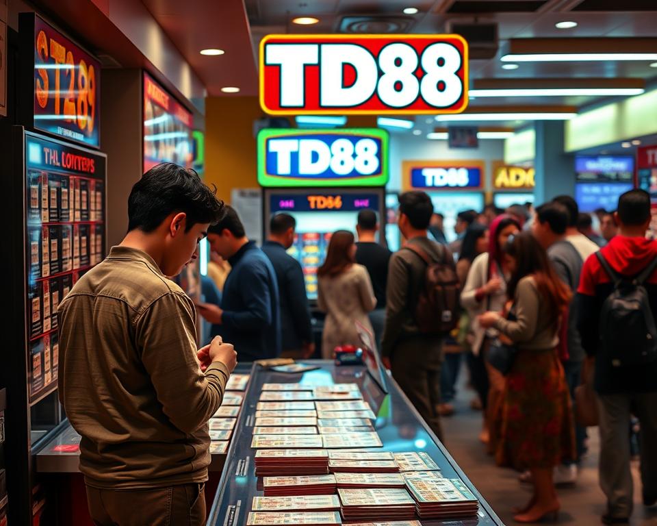 đổi vé số trúng